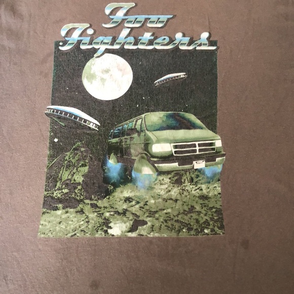 Foo Fighter 2021 Van Tour Concert Tee Shirt - Picture 2 of 10